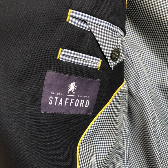 Stafford Blazer size 40R slim fit - Picture 4 of 5
